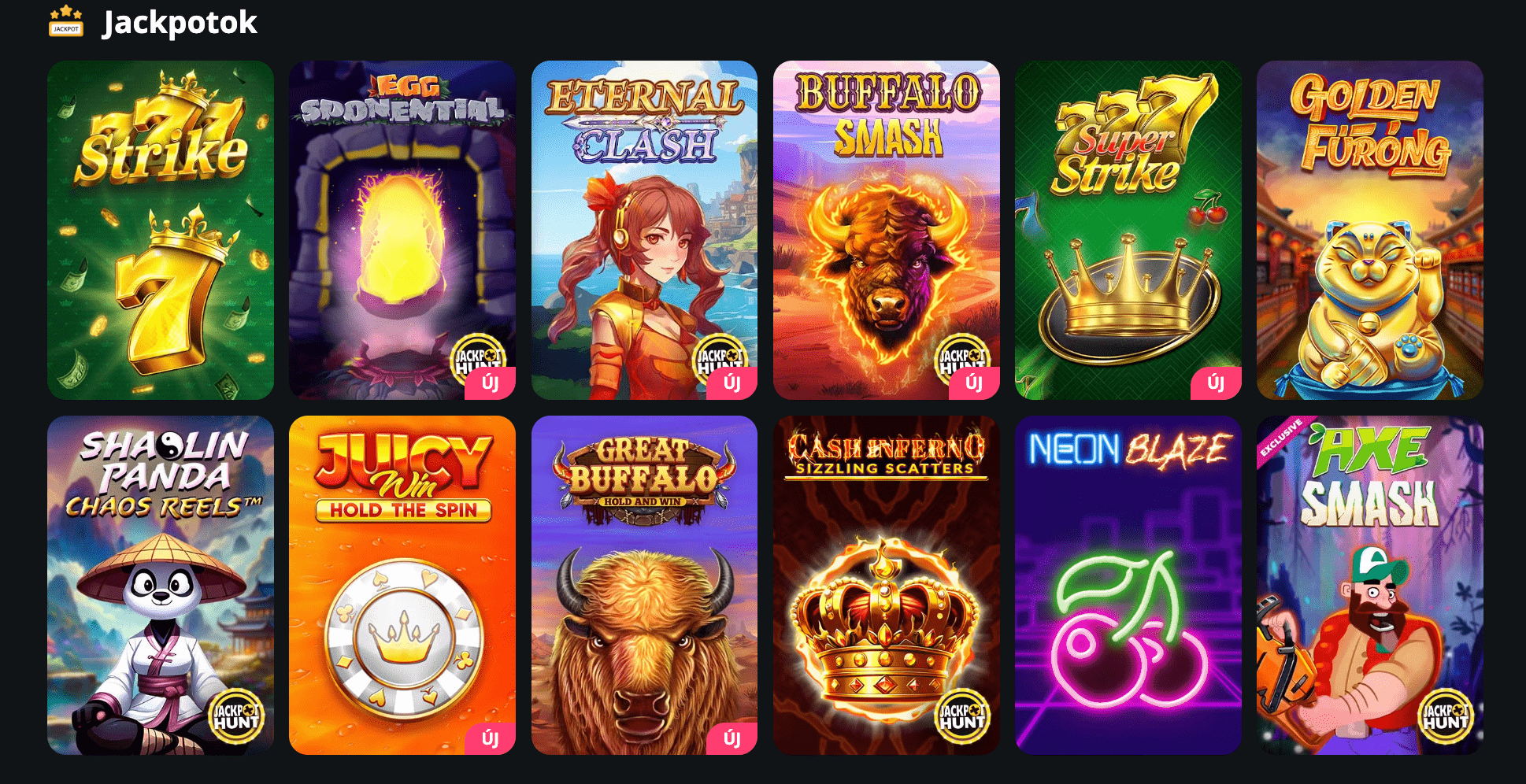 Excitewin Casino Jackpot Games