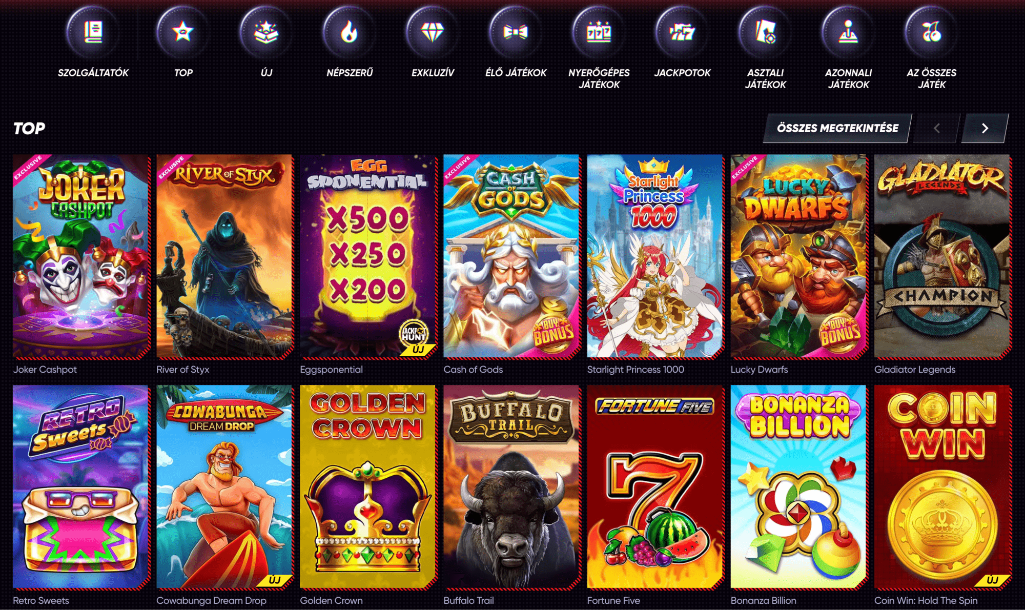 Quickwin Casino slot machines