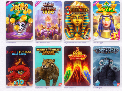 robocat casino játékok