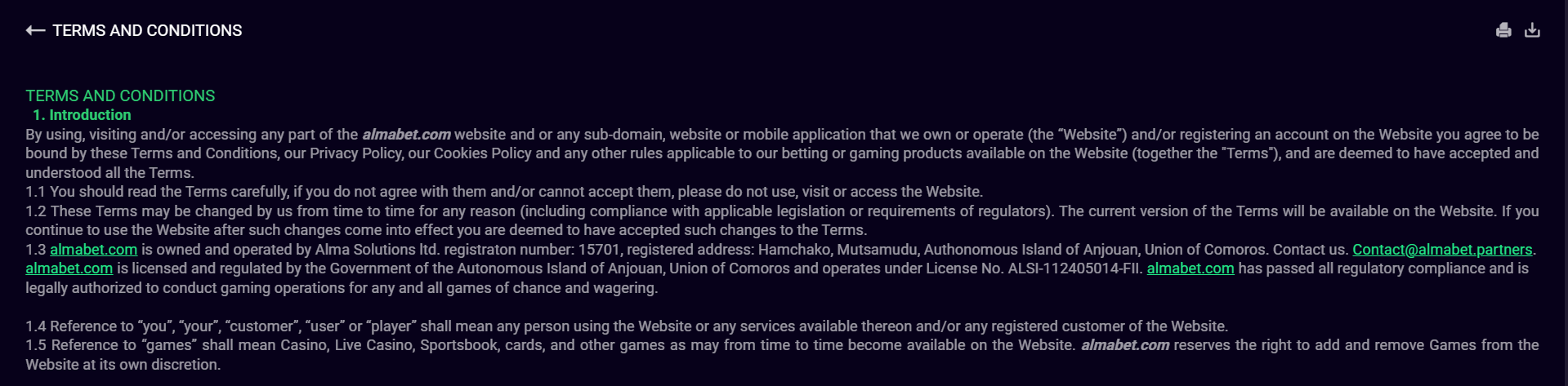 almabet kaszinó feltételek