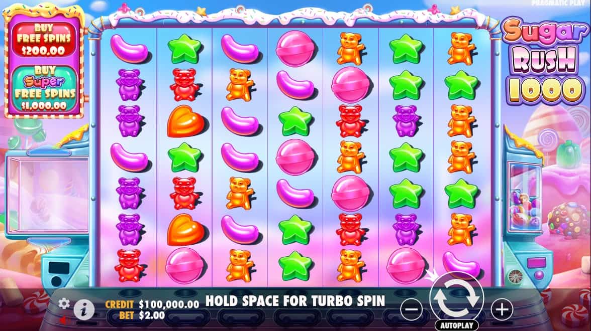 sugar rush 1000 slot